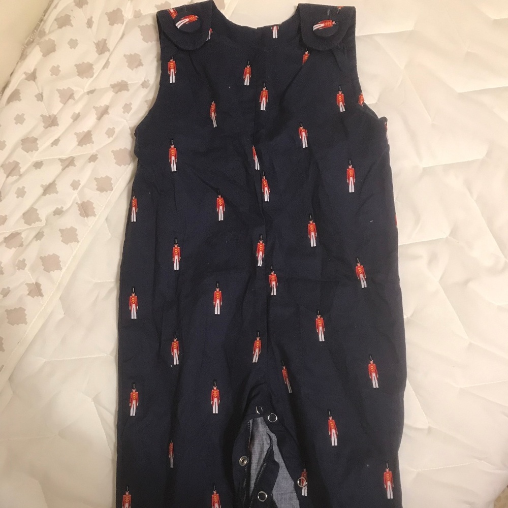 Boys toy soldier romper